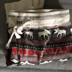 Lazy One Holiday Pajama Pants Size XL